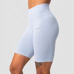 ICANIWILL Ribbed Define Seamless Biker Shorts, Cloudy Blue