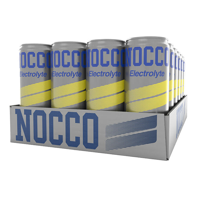 24 x NOCCO Electrolyte 355 ml Lemon/Lime