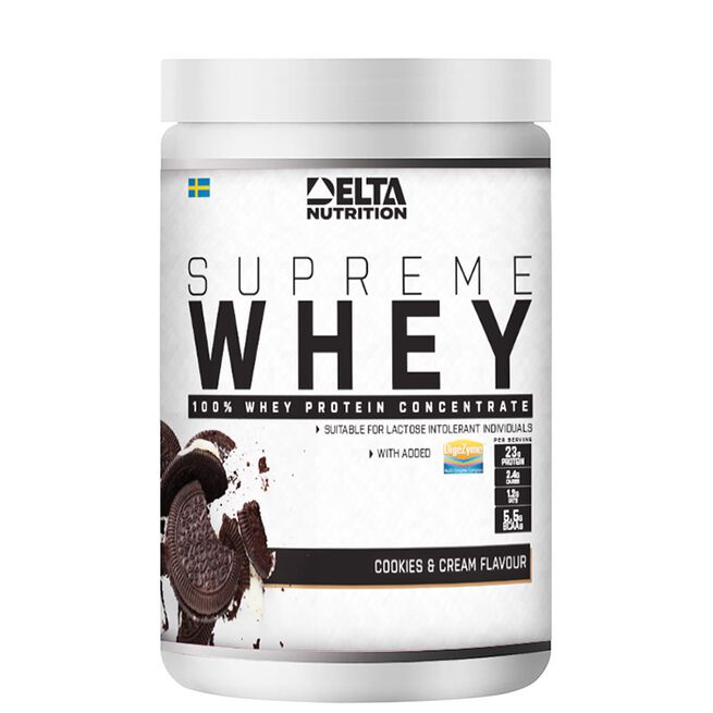 Supreme Whey 100 Heraproteiini 900 g Cookies & Cream