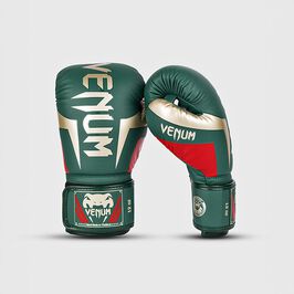Venum Elite Boxing Gloves Deep Forest Green, 10oz  Elite Nyrkkeilyhanskat Vihreä