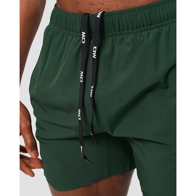 Training 15 cm Shorts, Dark Green, XL 
