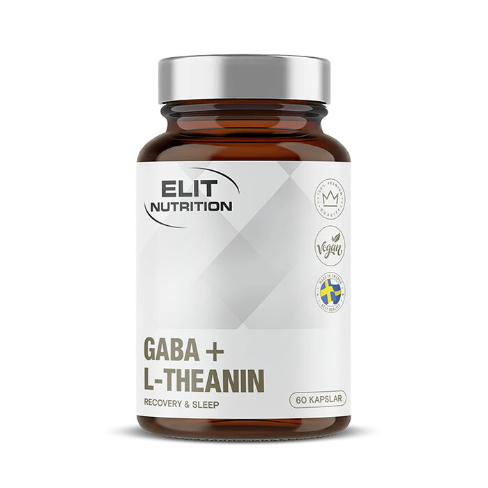 ELIT GABA + L-Theanine Aminohapot 60 kapselia
