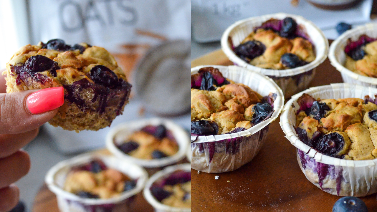 Resepti: Blueberry Protein Muffin Resepti: Blueberry Protein Muffin
