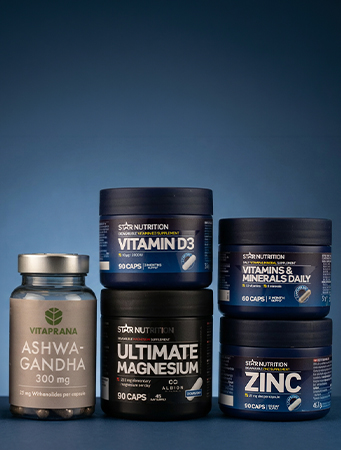 Vitamiinit ja mineraalit, jopa 45% alennusta