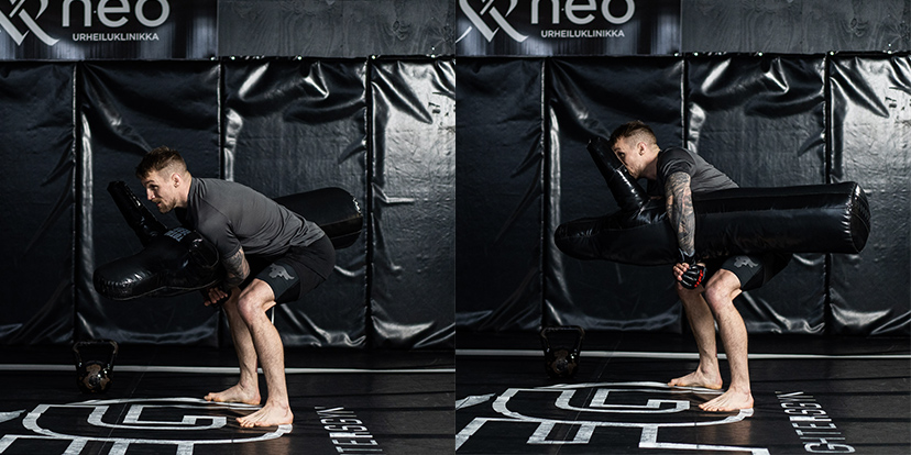 Punching bag swing Punching bag swing