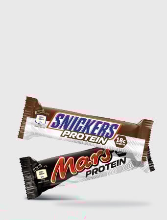Kampanja: Mars & Snickers proteiinipatukat, 30% alennusta