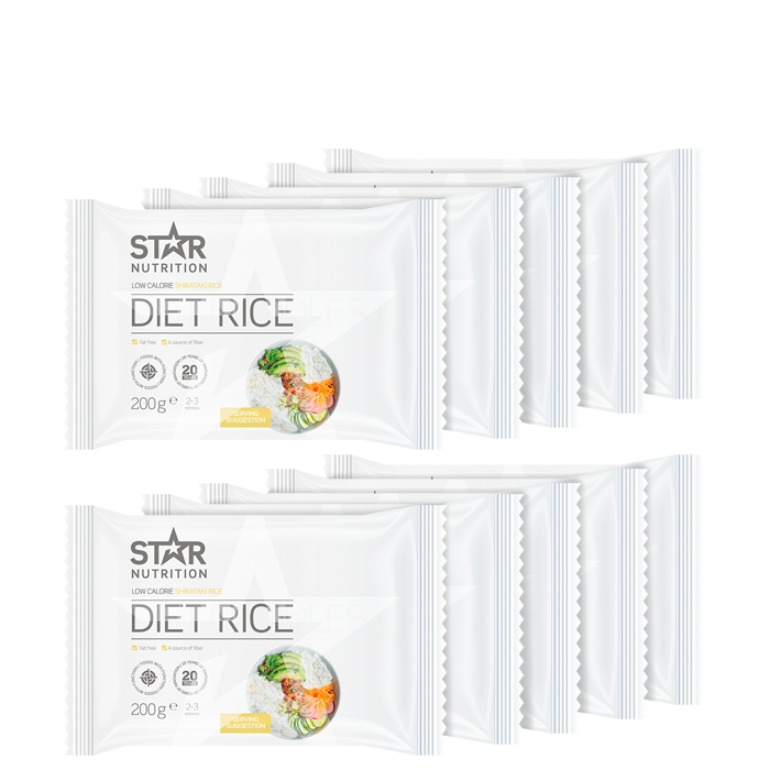 Star Nutrition 16 x Diet Rice 200 g STAR