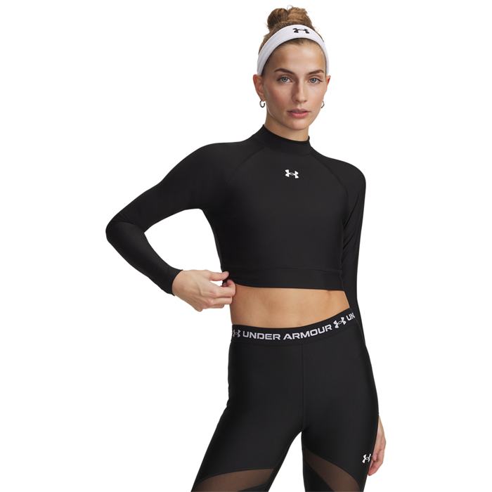 Heatgear Pitk&auml;hihainen Treenipaita Musta