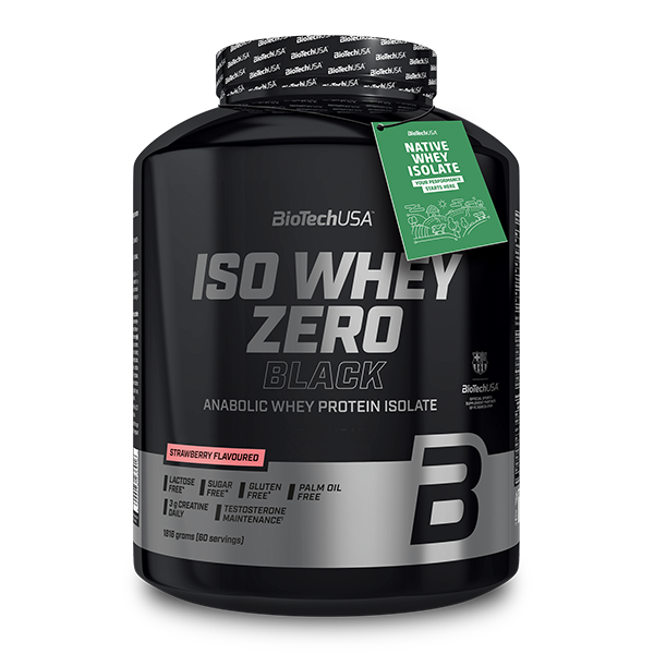 Iso Whey Zero Black Heraproteiini-isolaatti 1816 g