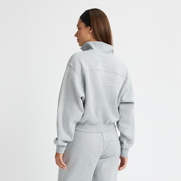 Vetoketjullinen Collegepaita Harmaa