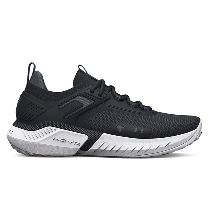 UA W Project Rock 5, Black/White/Gray