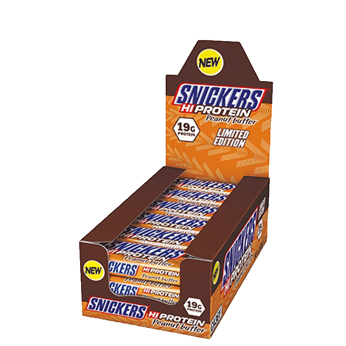 12 x Snickers Protein Bar 57 g Peanut Butter