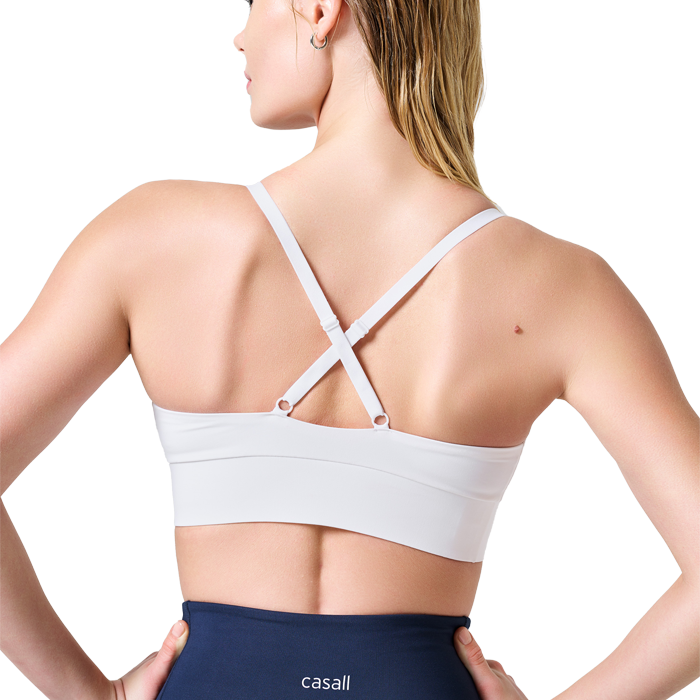 Wrap Sport-BH Valkoinen