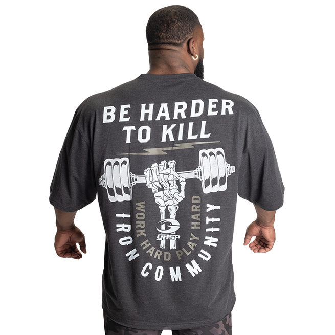 HTK Iron T-paita Harmaa
