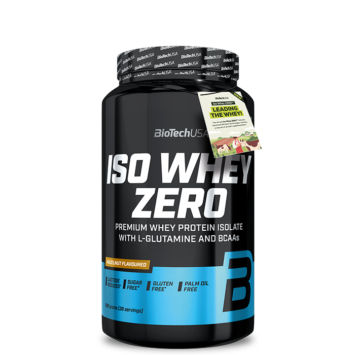 Iso Whey Zero Heraproteiini-isolaatti 908 g hazelnut