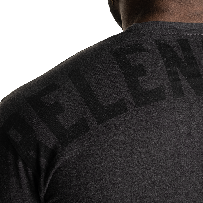 Skull Standard Tee, Dark Grey Melange