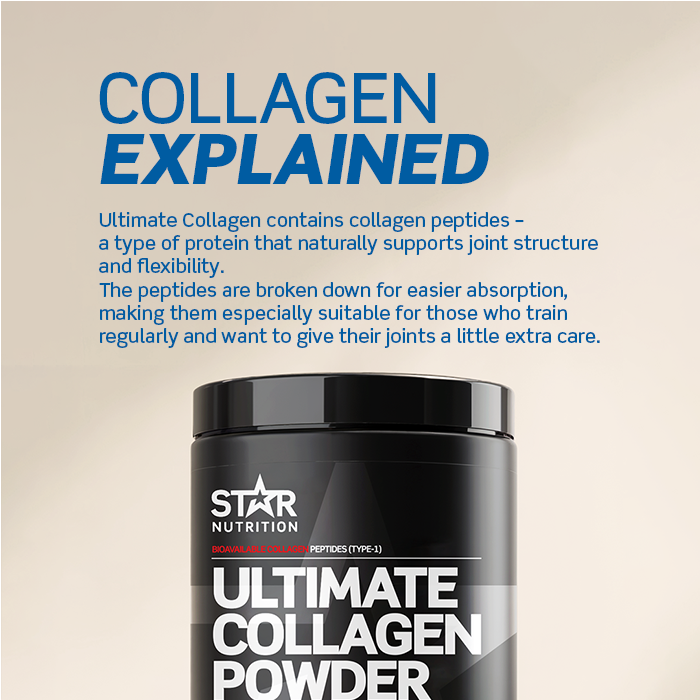 Ultimate Collagen Powder Kollageenipeptidit 400 g lemonade