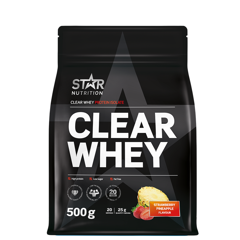 Clear Whey Heraproteiini 500 g strawberry_pineapple