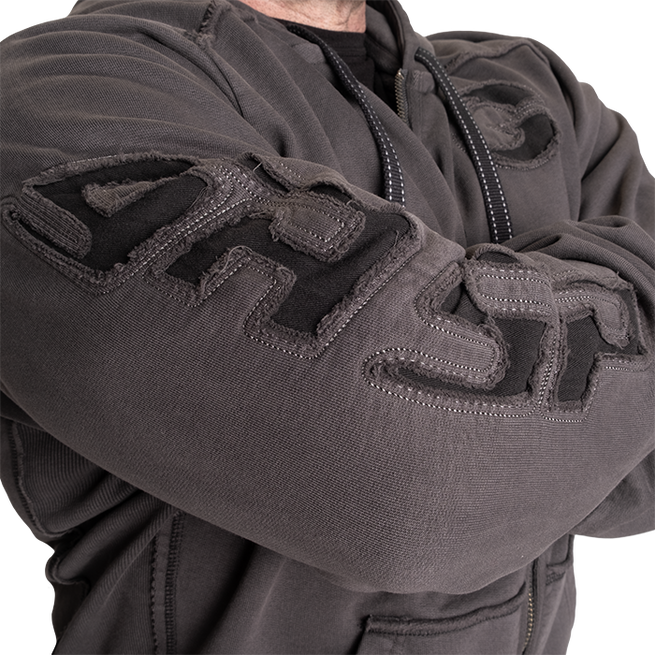 Pro Gym Huppari Acid Wash Harmaa