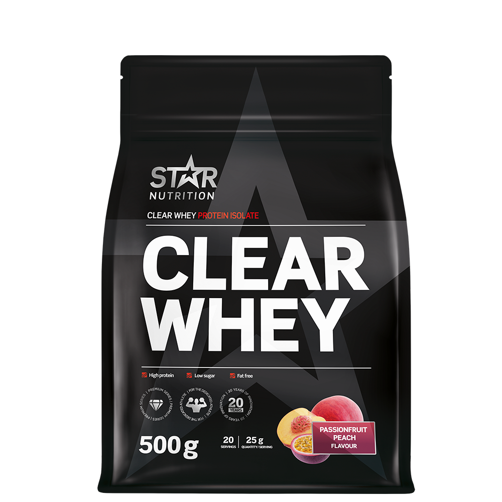 Clear Whey Heraproteiini 500 g passionfruit_peach