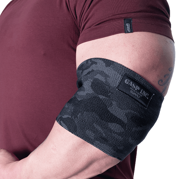 GASP Heavy Duty Elbow sleeve, Dark camo