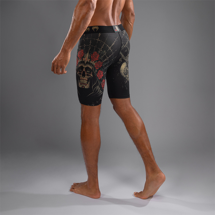 Santa Muerte 5.0 Vale Tudo Shorts Musta Kulta