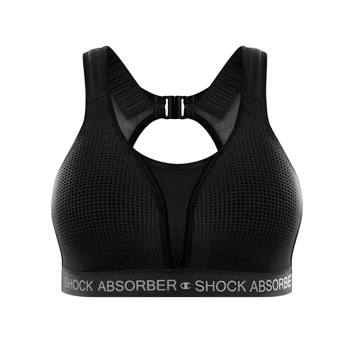 Ultimate Run Bra Padded Musta