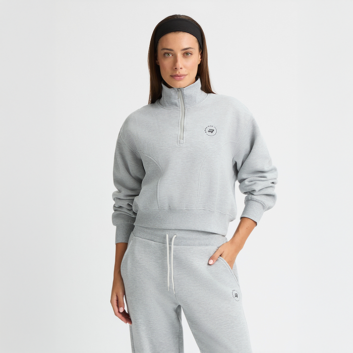Vetoketjullinen Collegepaita Harmaa