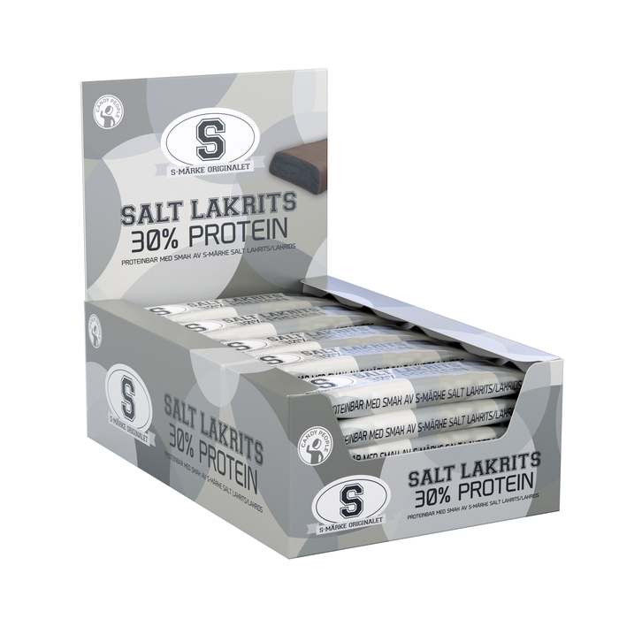 20 x S- M&auml;rke Proteinbar 35g salt_laktrits