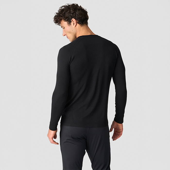 Stride Seamless Pitk&auml;hihainen Musta