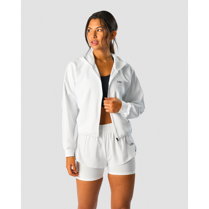 ICANIWILL Charge Hoodie Wmn White