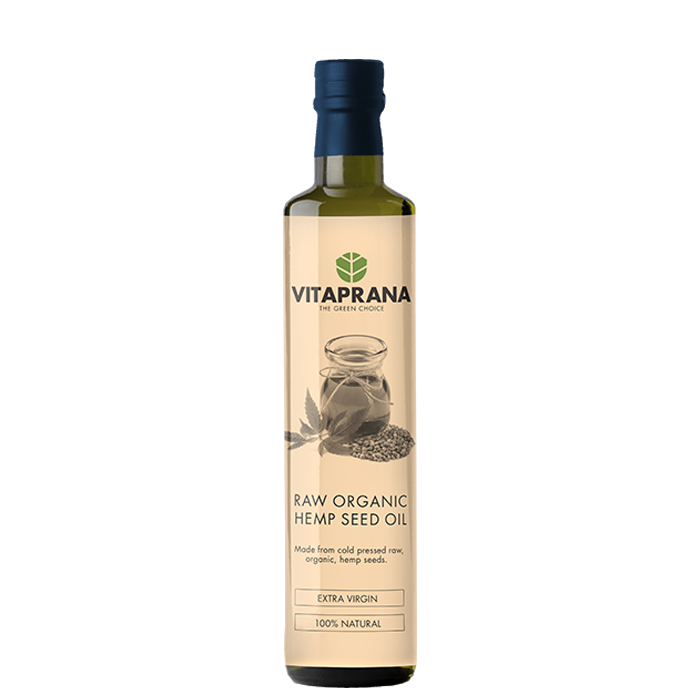 Raw Organic Hemp seed oil, 250 ml