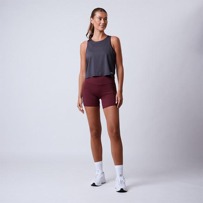 Cropped Paita Harmaa