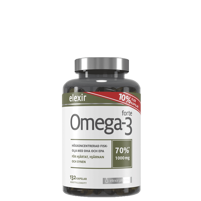 Omega-3 Forte 1000 mg 132 kapselia
