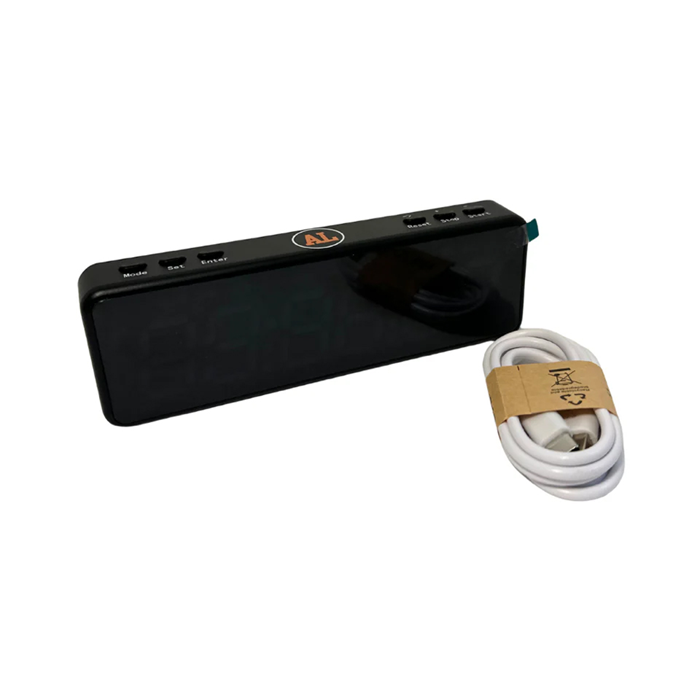AL Portabel Timer Q10 Mini Musta