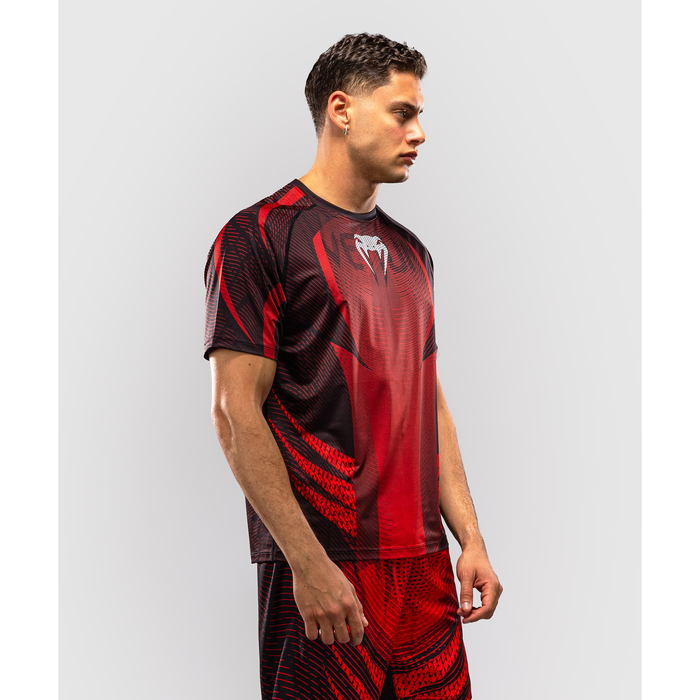 Venum GALACTIC 3.0 Dry Tech T-paita Punainen/Hopea