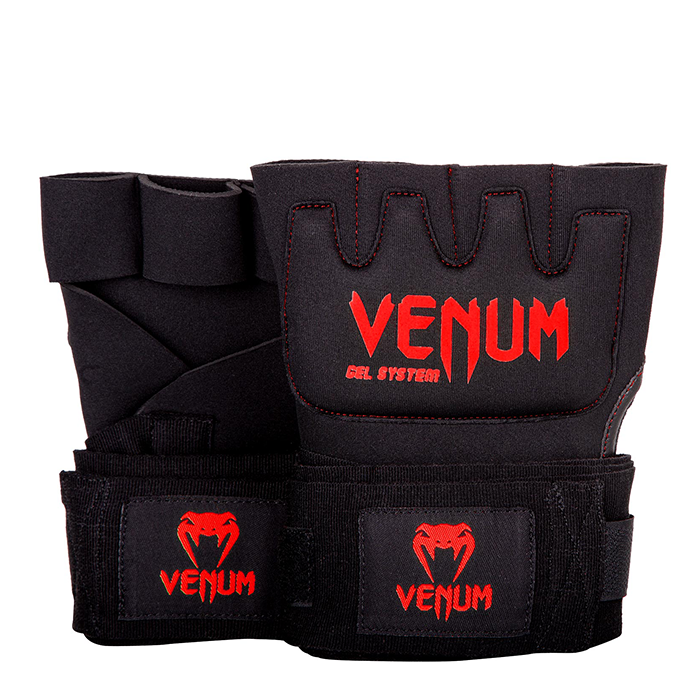 Venum Kontact Gel Glove Wraps Black/Red