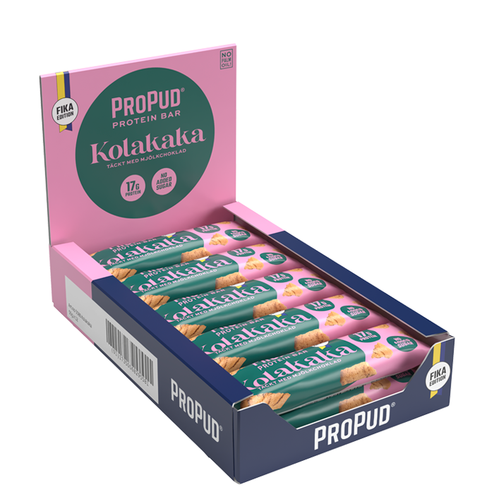 12 x ProPud Protein Bar, 55 g, Kolakaka