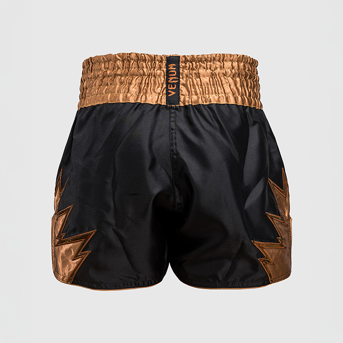 Inferno Muay Thai Shorts Musta Pronssi