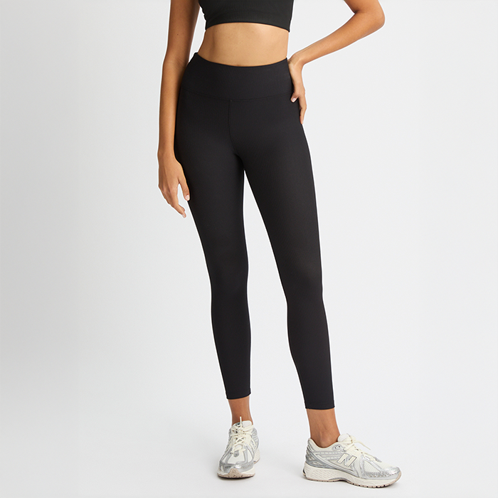 Ribatut Tights Musta