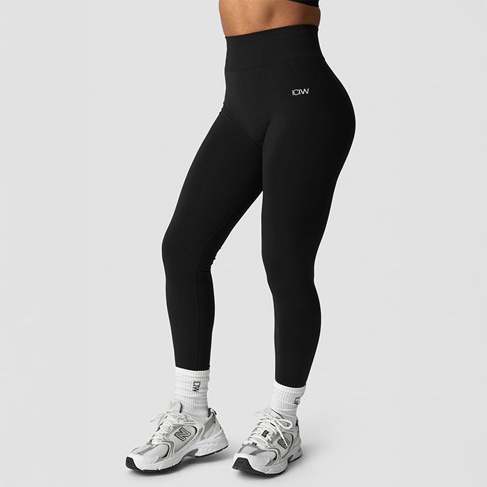 Smooth Seamless Trikoot Musta