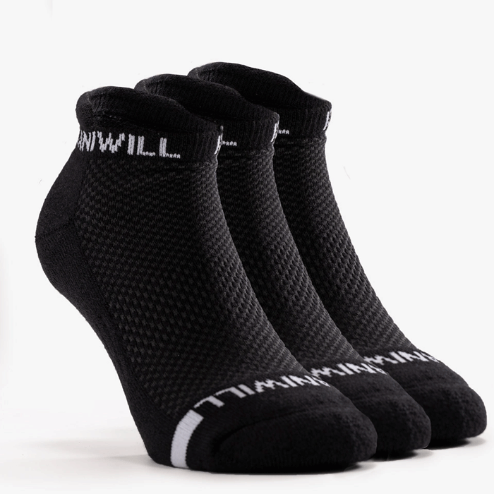 Perform Unisex Socks 3-pack Black/White