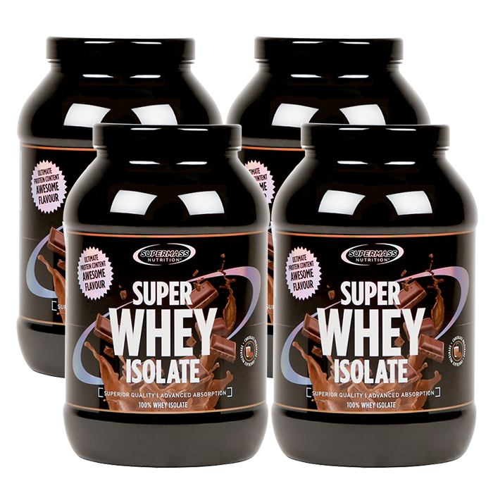 SUPERMASS NUTRITION 4 x Super whey isolate 1300 g BIG BUY