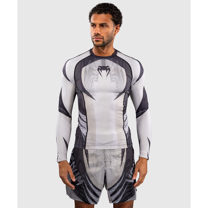 Venum GALACTIC 3.0 pitk&auml;hiha Rashguard Off-White/Musta
