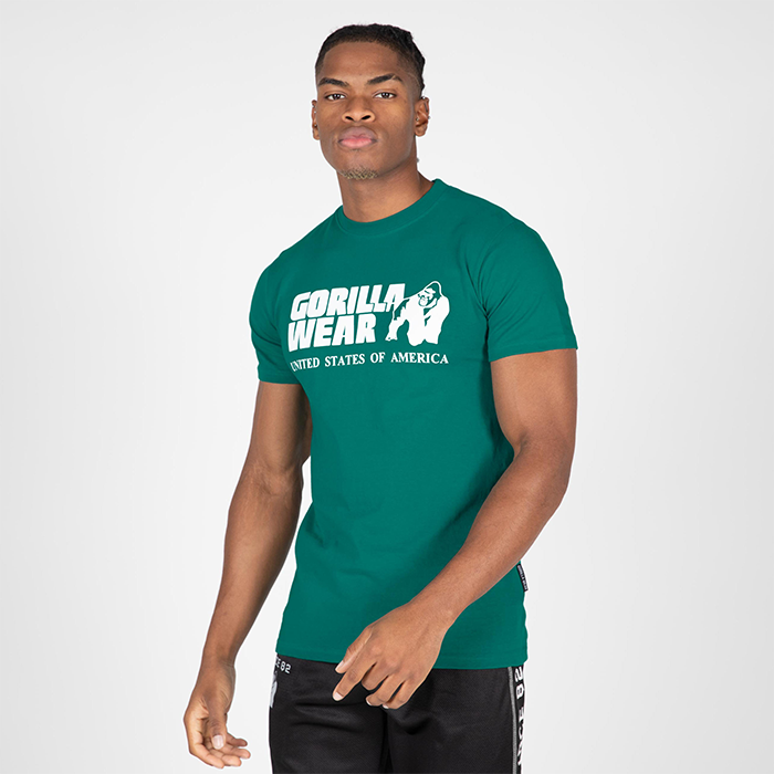 Gorilla Wear Classic T-Shirt Teal Green