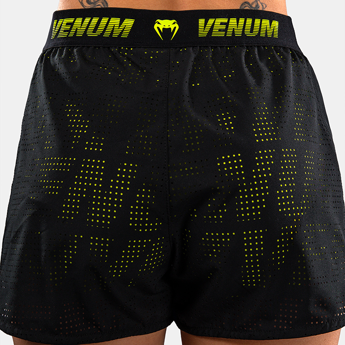 Venum Lazer Treenishortsit Musta Keltainen