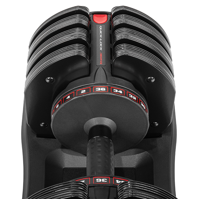 Gymstick Quick-Lock S&auml;&auml;dett&auml;v&auml; k&auml;sipaino 36 kg