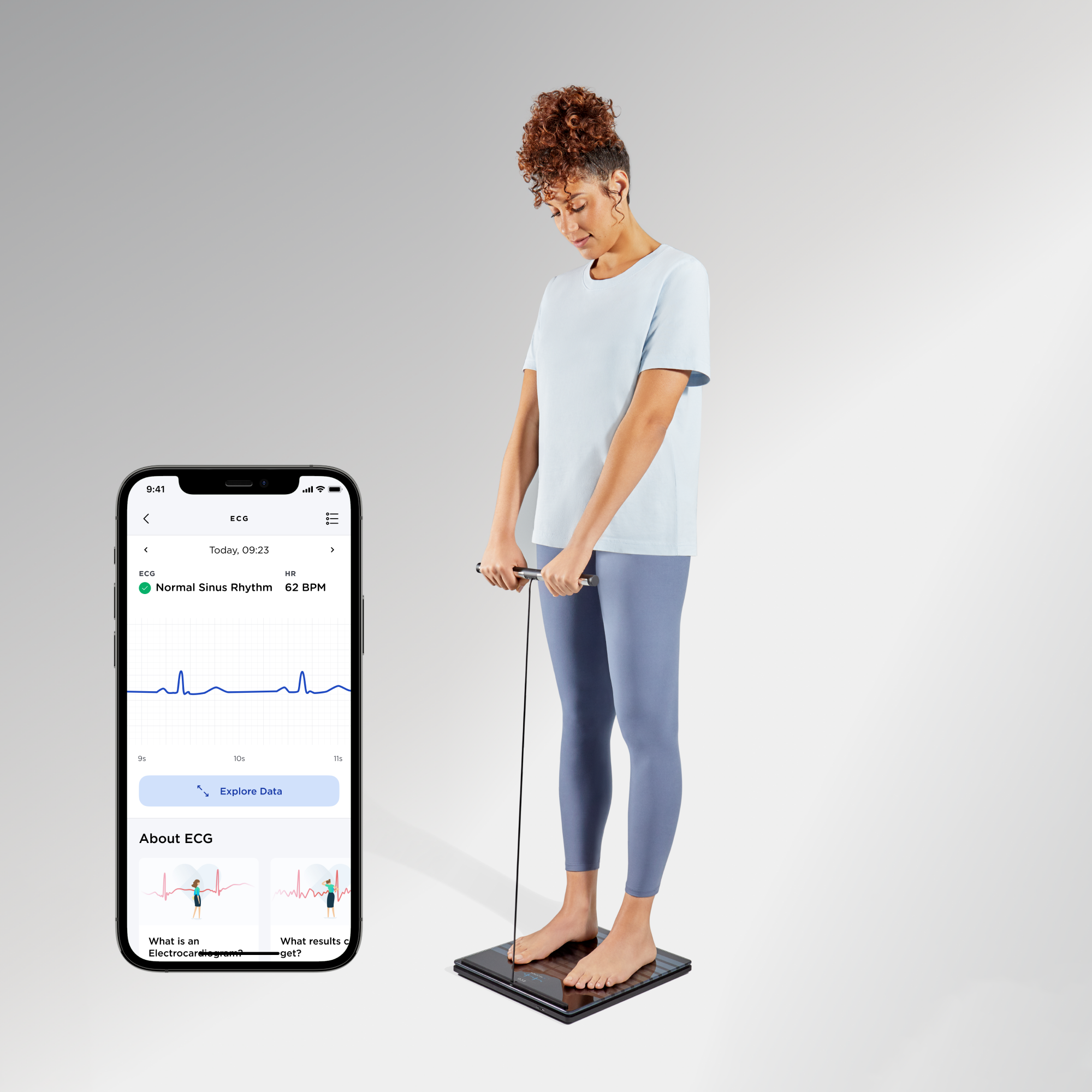 Body Scan Diagnostinen Henkil&ouml;vaaka Musta