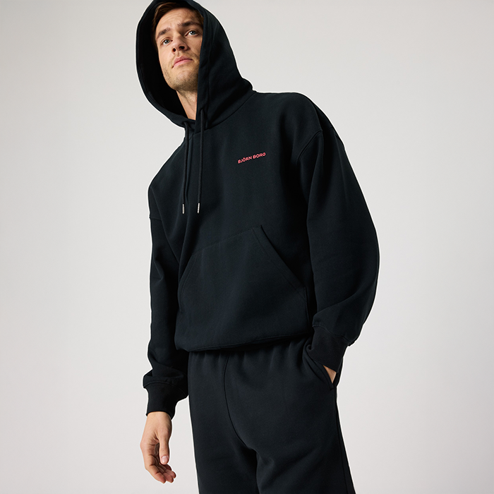 Oversized Huppari Musta