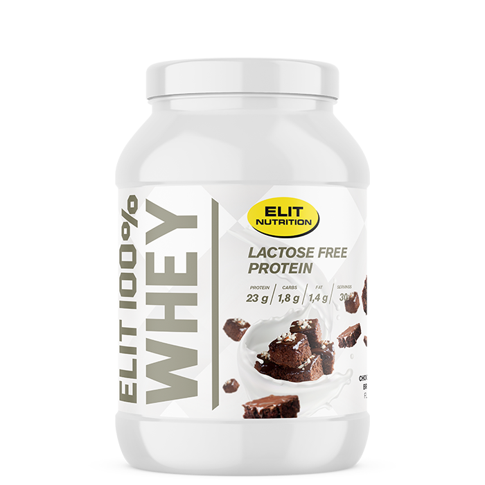 ELIT 100 % heralaktoositon proteiinijauhe 900 g chocolate_brownie